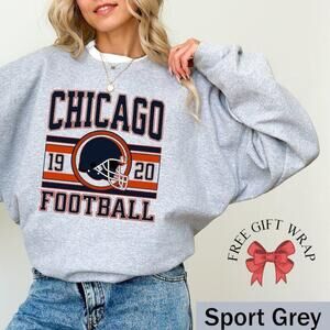 1920 Chicago Football Sweatshirt, Trendy Chicago Football